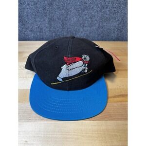 Vtg Jumping Skiing Coca Cola Bear Hat With tags